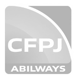 Logo de CFPJ, référence client de Nokodia