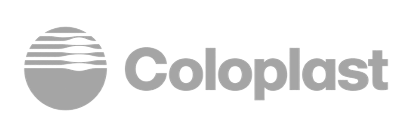 Logo de Coloplast, référence client de Nokodia