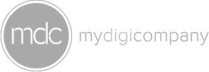Logo de Mydigicompany, référence client de Nokodia