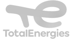 Logo de TotalEnergies, référence client de Nokodia